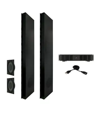 Sonance R12SUB KIT (2 x R12SUB, 2 x R12 SUB ENCLOSURES and 1 x DSP-2-750) - Inbouw Subwoofer Complete Kit