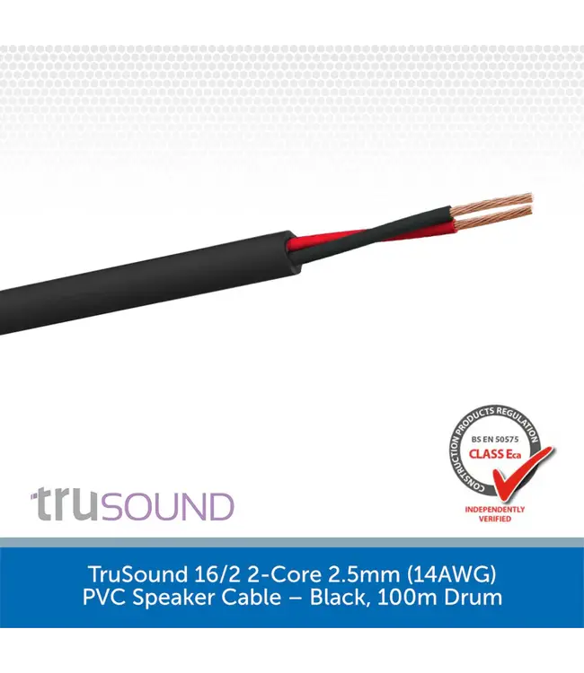Sonance TruSound 2 core 2 x 2,5mm Outdoor 100m Direct Cable - Outdoor Luidsprekerkabel