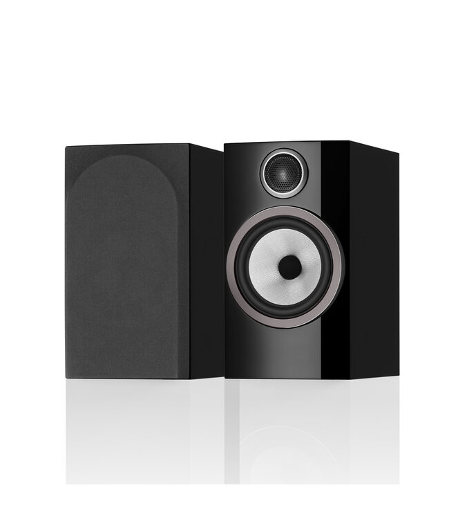 Bowers & Wilkins 706 S3 Zwart (Set van 2) - Boekenplank Luidsprekers