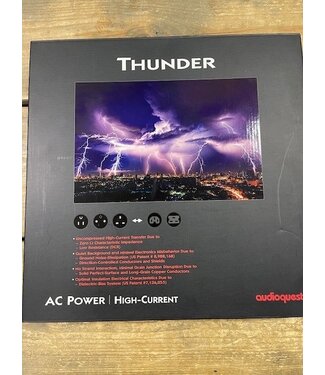 Audioquest Thunder HC 1,5 meter C13  - Stroomkabel