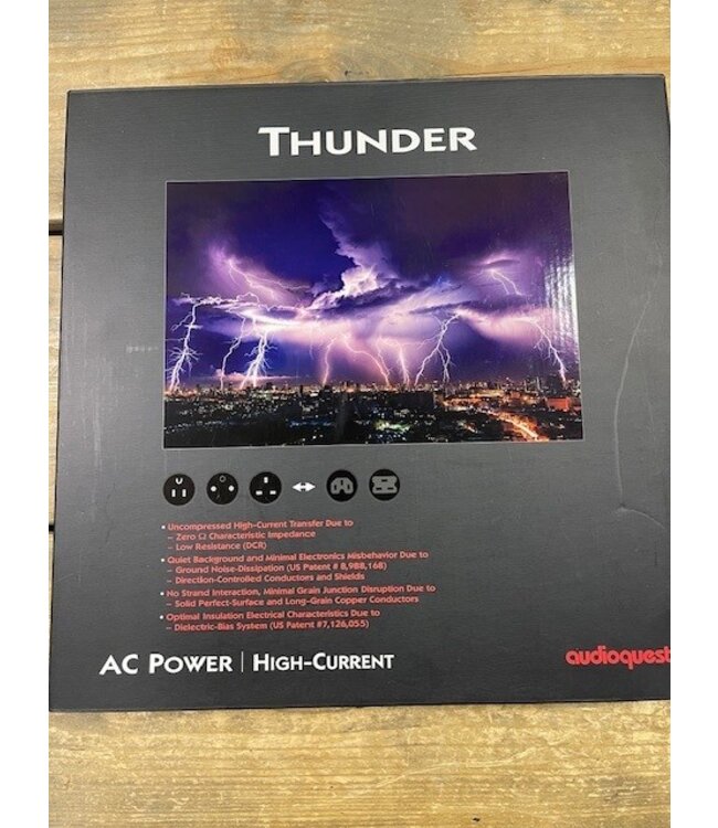 Audioquest Thunder HC 1,5 meter C13 - Stroomkabel