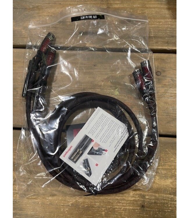 Audioquest Fire XLR 2 meter - XLR Kabel