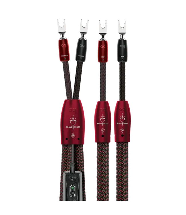 Audioquest BraveHeart Zero - Luidsprekerkabel