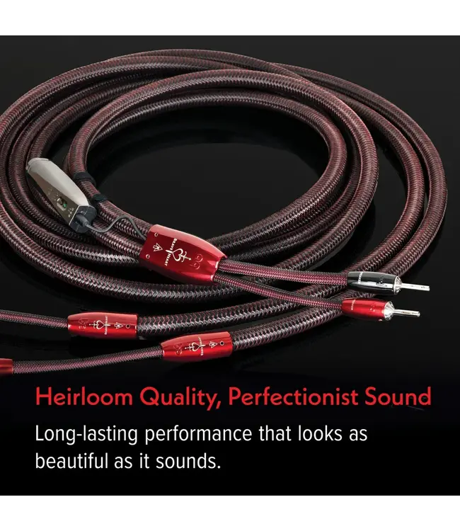 Audioquest BraveHeart Zero - Luidsprekerkabel