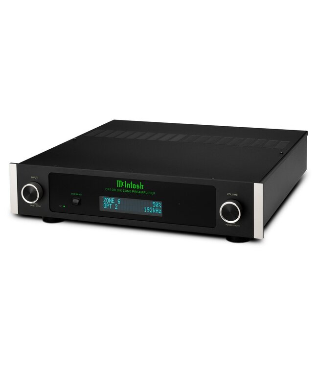 McIntosh CR106 - Multiroom Voorversterker en audiomatrix met 6 zones en Dante