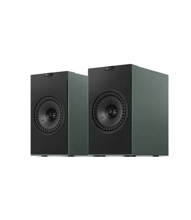 KEF Coda W (Set van 2) - Draadloze Boekenplank Luidsprekers