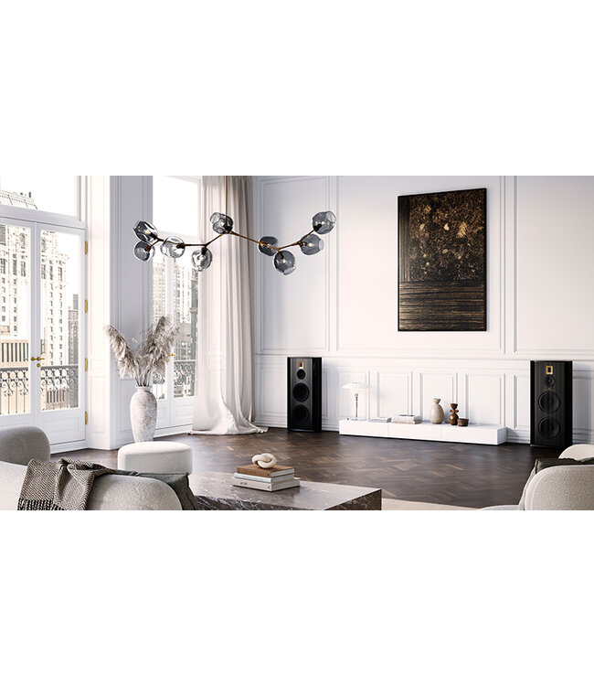 Steinway Lyngdorf Model A (Complete Set) - Vloerstaande Luidsprekers met versterking