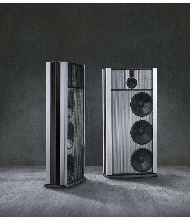 Steinway Lyngdorf Model B (Complete Set) - Vloerstaande Luidsprekers met versterking