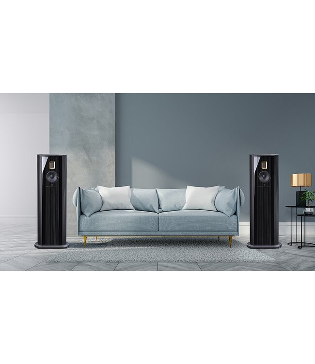 Steinway Lyngdorf Model O (Complete Set) - Vloerstaande Luidsprekers met versterking