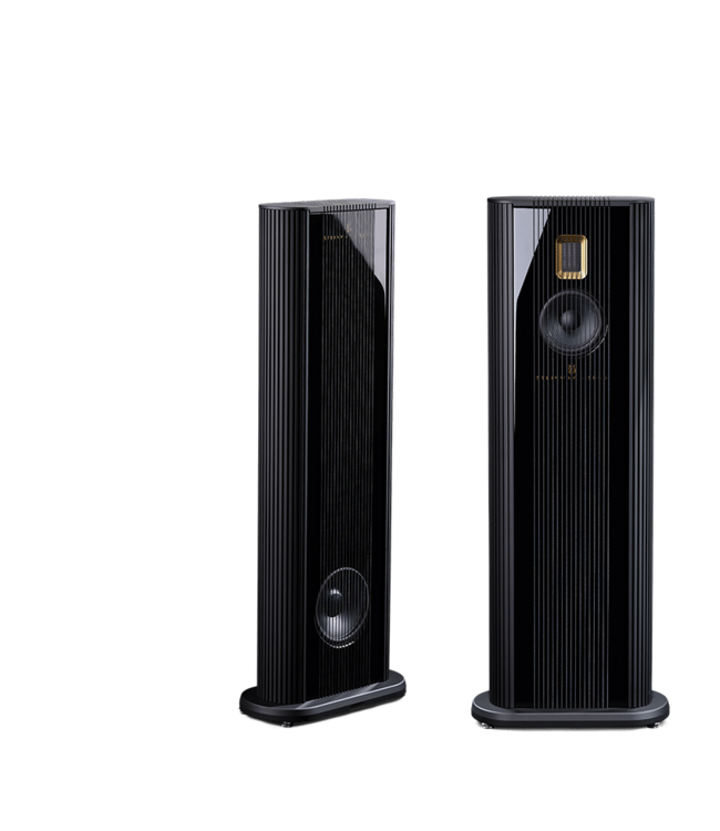 Steinway Lyngdorf Model O (Complete Set) - Vloerstaande Luidsprekers met versterking