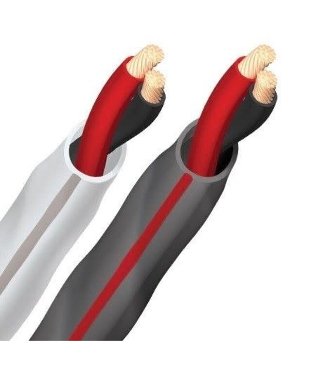 Audioquest SliP-DB14/2 Wit (van de Rol) 6meter - Luidsprekerkabel