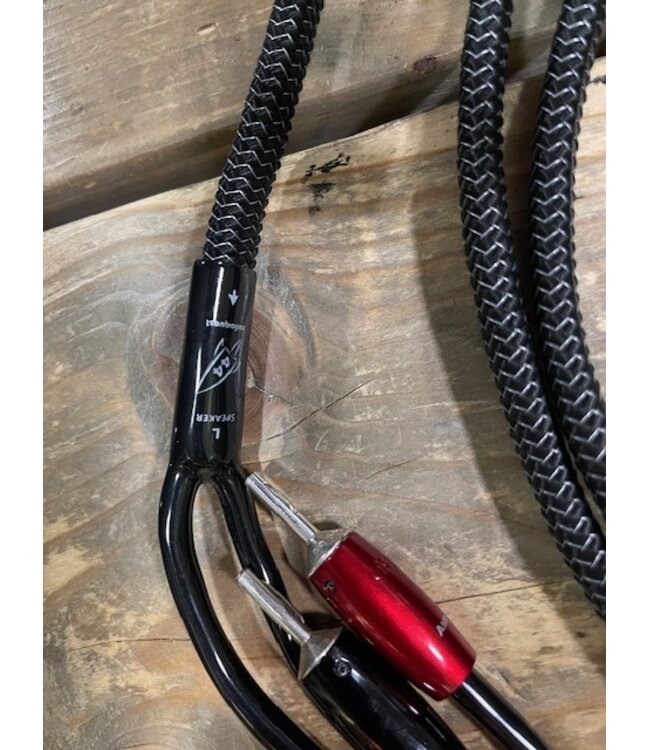 Audioquest Rocket 44 Full Range 2x 2 meter banaan-banaan - Luidsprekerkabel