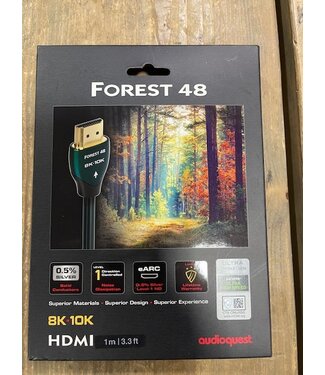 Audioquest Forest 48 HDMI 1 meter - HDMI Kabel Audioquest Forest 48 HDMI 1 meter - HDMI Kabel
