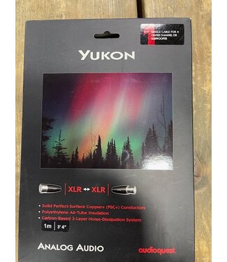 Audioquest Audioquest Yukon XLR 1m SINGLE - XLR Kabel