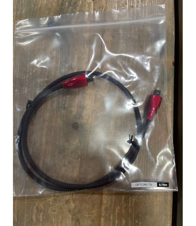 Audioquest Cinnamon Optilink 0,75 meter - Optische Kabel