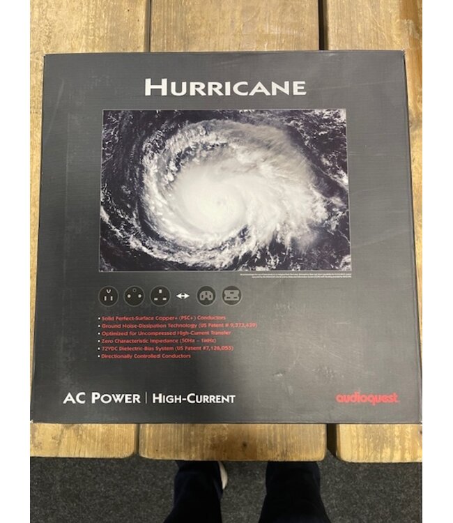 Audioquest Hurricane HC 3 meter C13 - Stroomkabel
