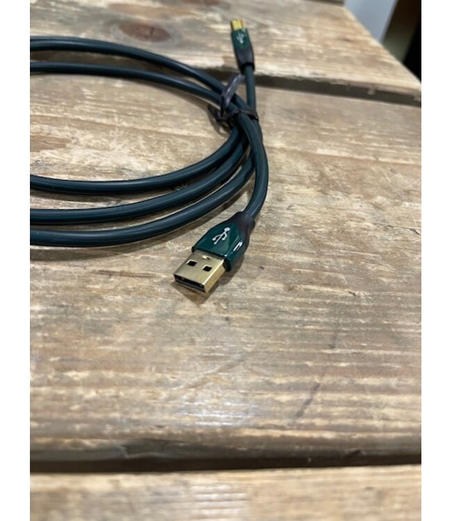 Audioquest Forest USB A->B 1,5 meter - USB Kabel