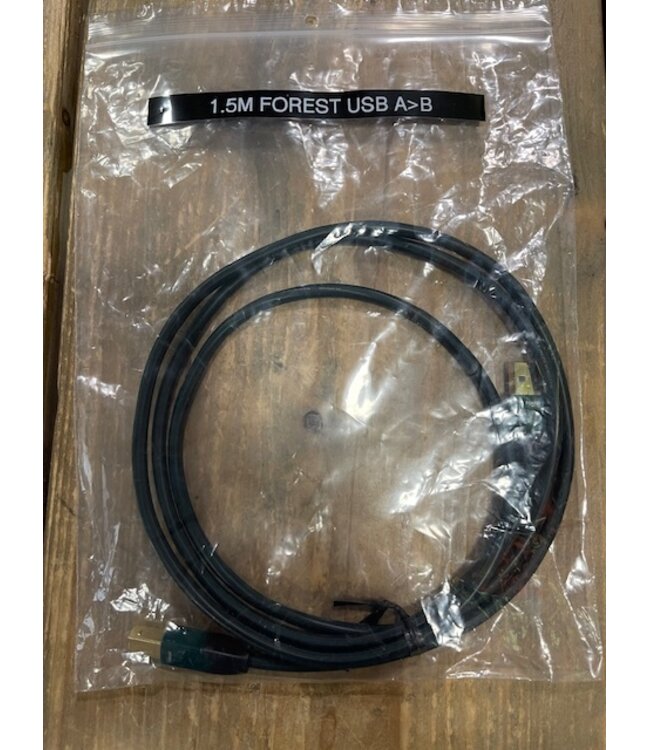 Audioquest Forest USB A->B 1,5 meter - USB Kabel