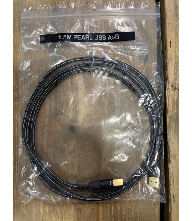 Audioquest Pearl USB A->B 1,5 meter - USB Kabel