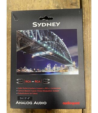 Audioquest Sydney RCA-RCA 1 meter - Analoge Interlink