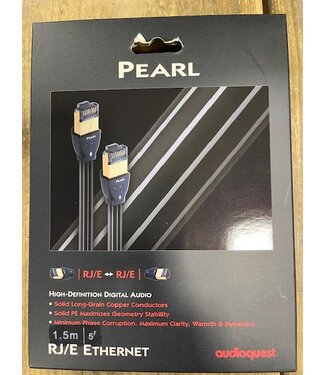 Audioquest Pearl RJ/E 1,5 meter - Internetkabel