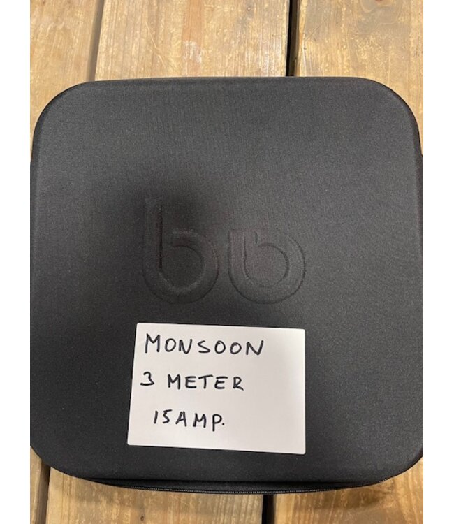 Audioquest Monsoon 3 meter C13  - Stroomkabel