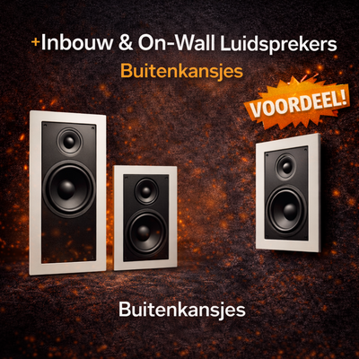 Inbouw en On-wall Luidsprekers