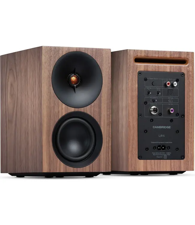 Cambridge Audio L/R S (Set van 2) - Draadloze Boekenplank Luidsprekers