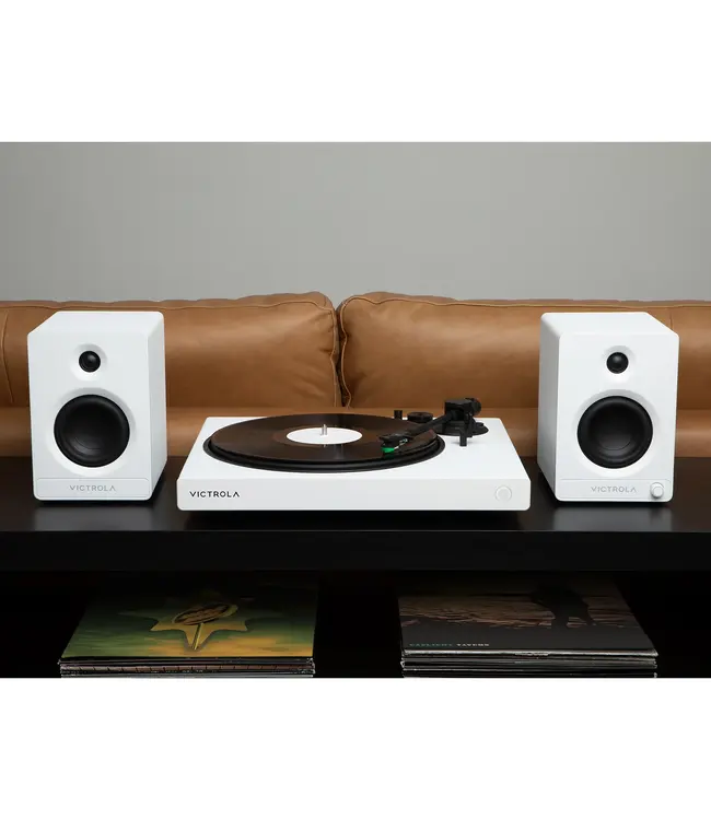 Victrola Tempo VPS-400 - Bluetooth Draadloze Boekenplank Luidsprekers