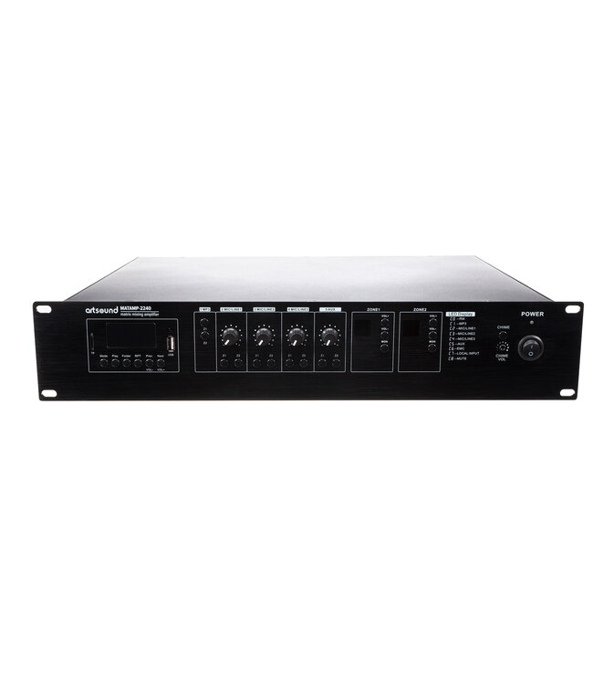 Artsound MATAMP-2240 - 2-Zone Matrix Mengversterker