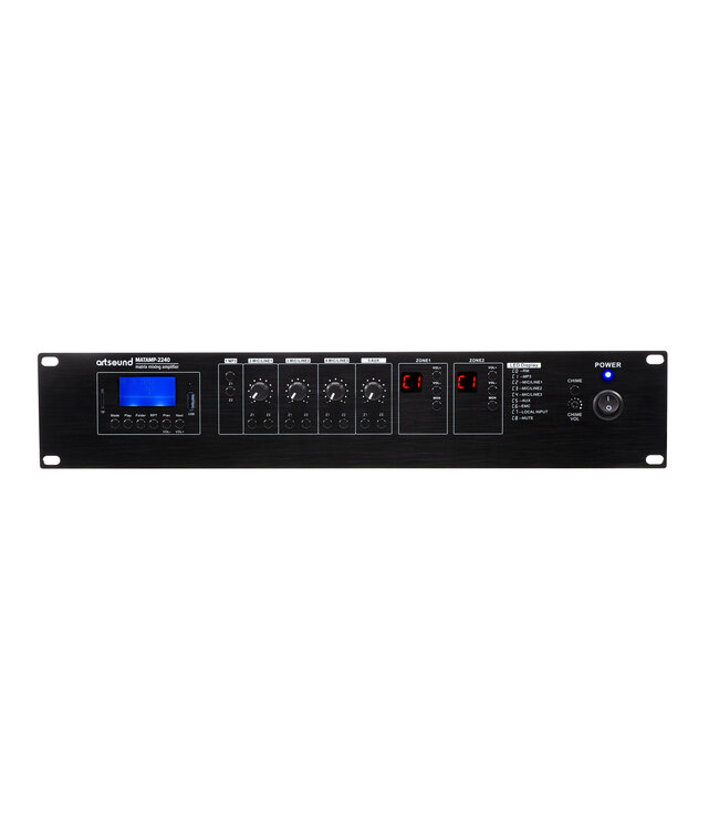Artsound MATAMP-2240 - 2-Zone Matrix Mengversterker