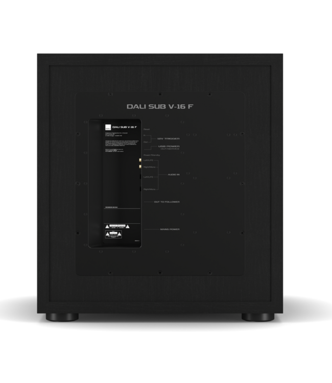 Dali SUB V-16 F Black Ash - Subwoofer