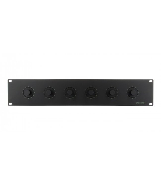 Artsound SVC6.2T - 6-Zone Volumeregelaar 100V