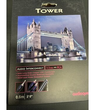 Audioquest Tower 3.5 - RCA  0.6 meter - Analoge Interlink