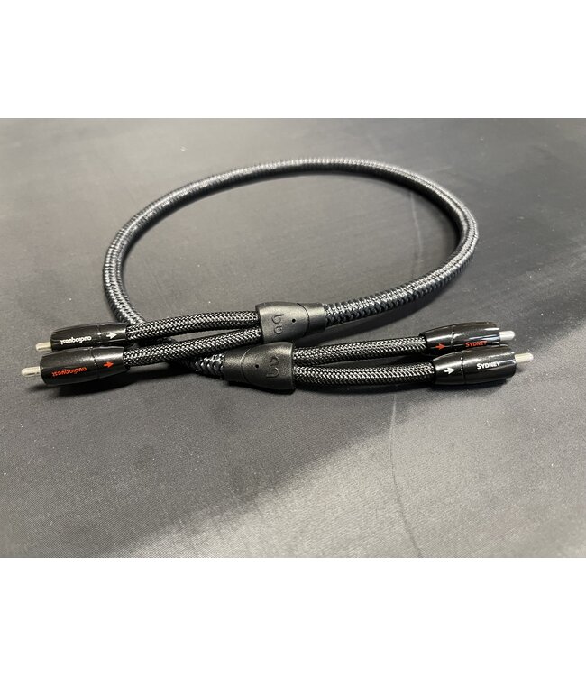 Audioquest Sydney RCA - RCA 0,6 meter - Analoge Interlink