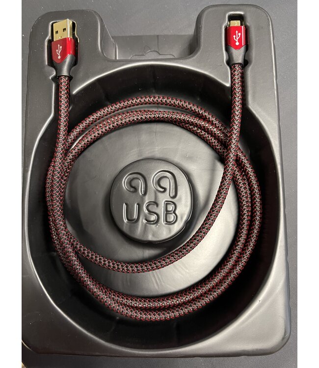 Audioquest Cinnamon USB A-Micro 1,5 meter - USB Kabel