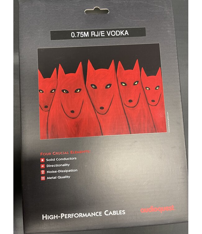 Audioquest Vodka RJ/E 0,75 meter - Internetkabel
