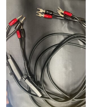 Audioquest Rocket 88 2x 3 meter Full Range Banaan-Spade - Luidsprekerkabel