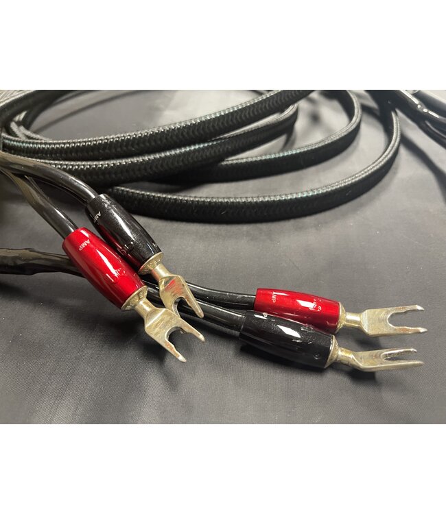 Audioquest Rocket 88 2x 3 meter Full Range Banaan-Spade - Luidsprekerkabel