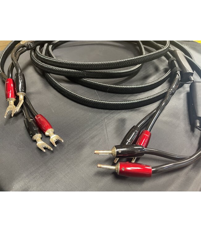 Audioquest Rocket 88 2x 3 meter Full Range Banaan-Spade - Luidsprekerkabel