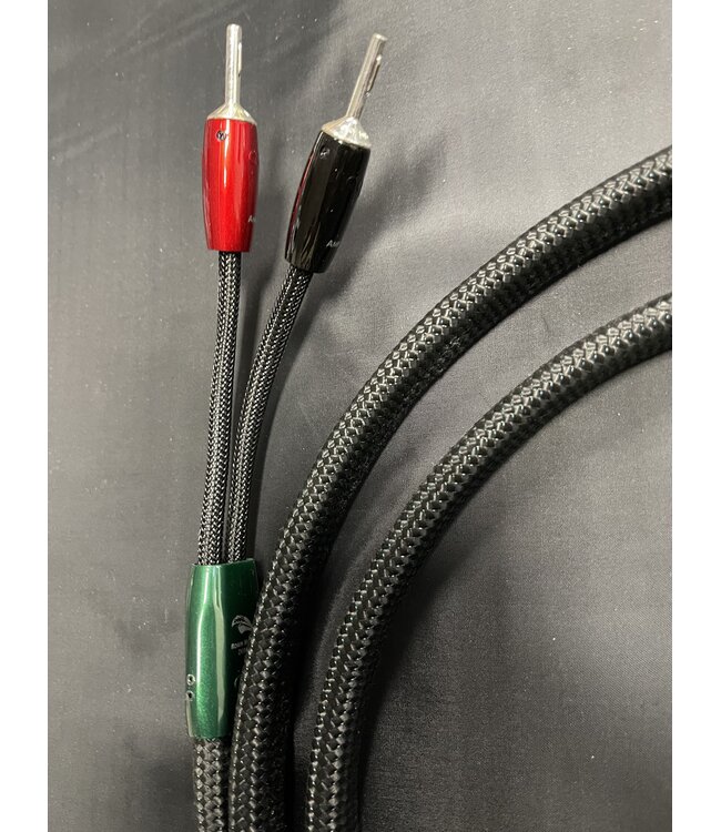 Audioquest Robin Hood ZERO 2,5 meter banaan - banaan - Luidsprekerkabel