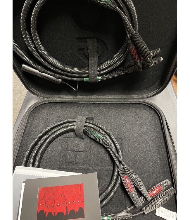 Audioquest Robin Hood ZERO 2 meter banaan - banaan - Luidsprekerkabel