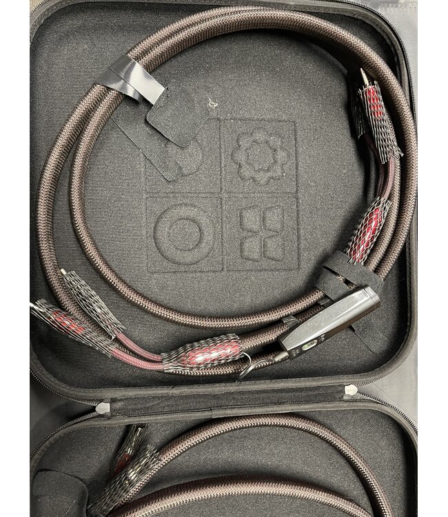 Audioquest William Tell Zero 2,5m banaan - banaan - Luidsprekerkabel