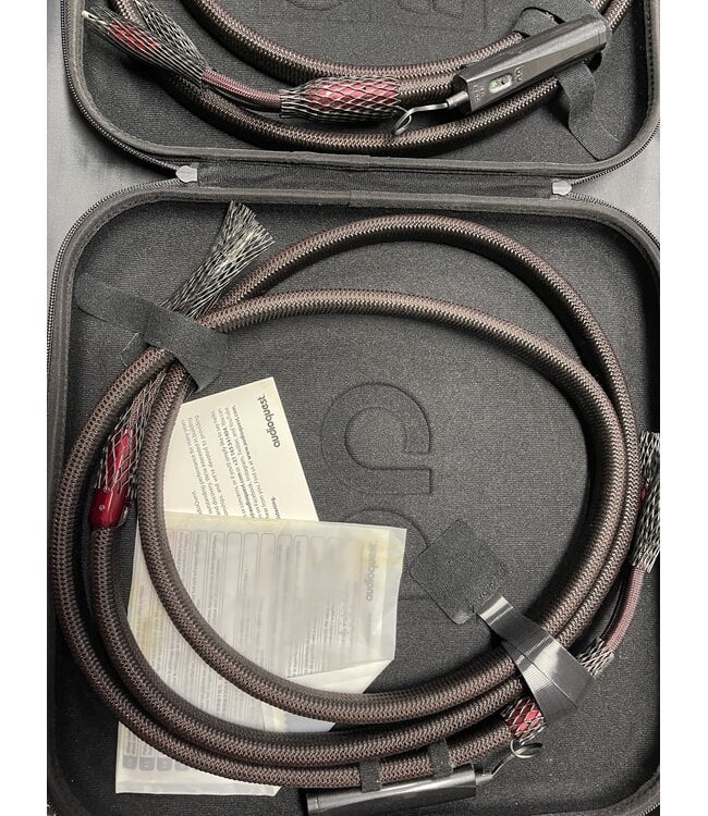 Audioquest William Tell Zero 2,5m banaan - banaan - Luidsprekerkabel