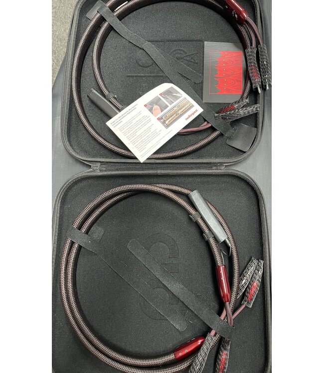 Audioquest William Tell Zero 2 meter banaan - banaan - Luidsprekerkabel