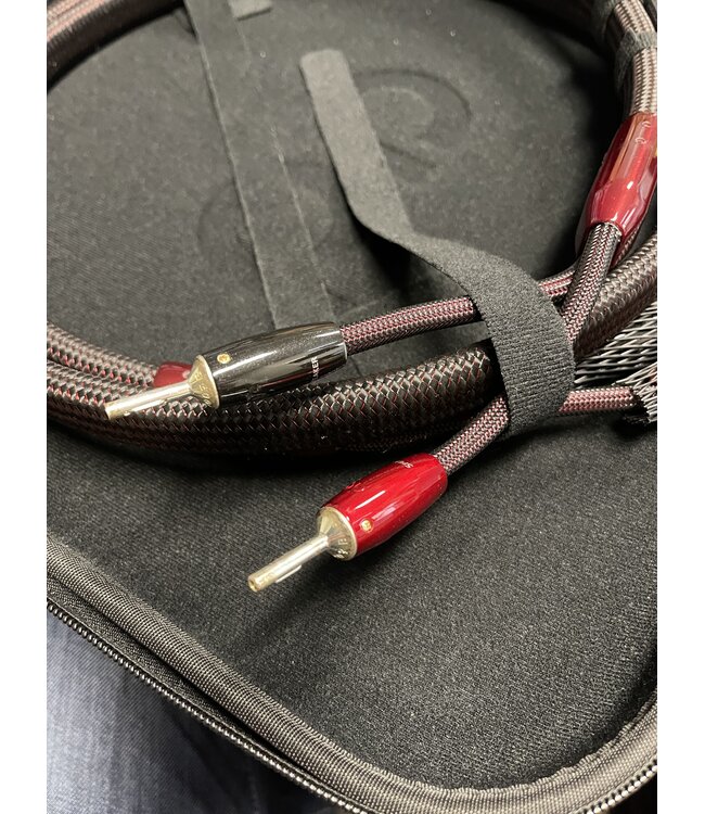 Audioquest William Tell Zero 2 meter banaan - banaan - Luidsprekerkabel