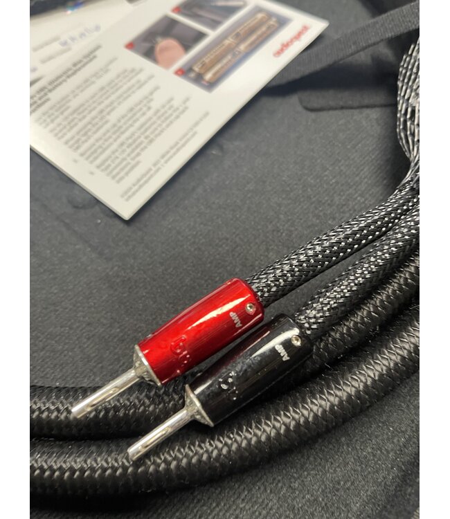 Audioquest Dragon ZERO 3 meter banaan - banaan - Luidsprekerkabel