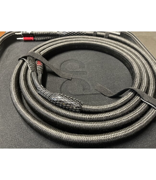 Audioquest Dragon ZERO 4 meter banaan - banaan - Luidsprekerkabel