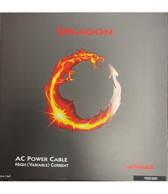 Audioquest Dragon HC 1,5 meter C13 - Stroomkabel