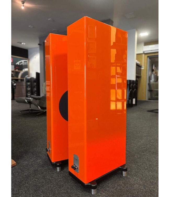 AUER Acoustics VERSURA V4 (Mundorf SESGO Silber-Gold-Oil upgrade) Pure Orange - Vloerstaande Luidsprekers